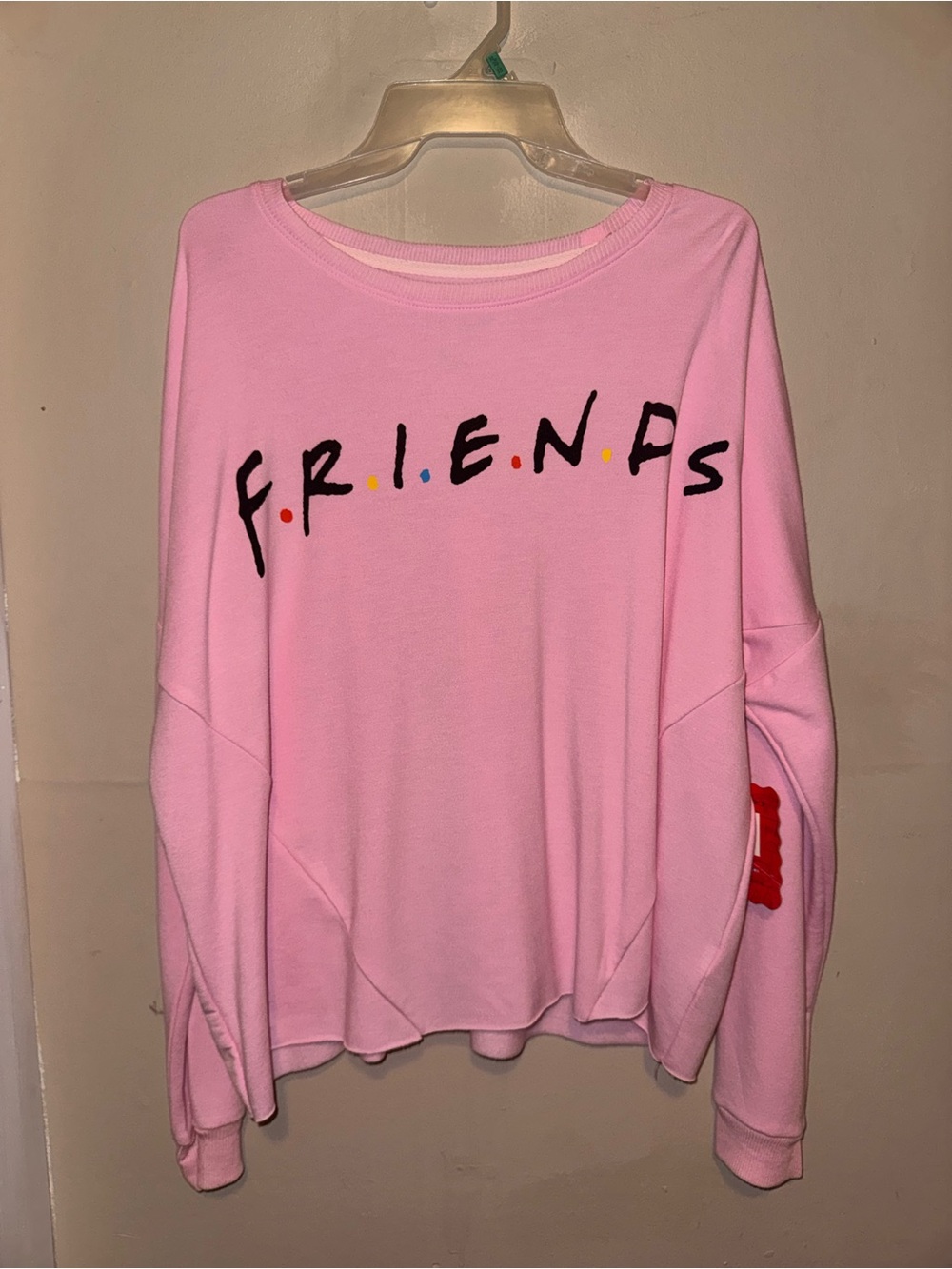 FRIENDS Pink Crewneck Longsleeve with Logo